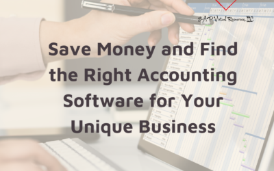 Save Money and Find the Right Accounting Software for Your Unique Business